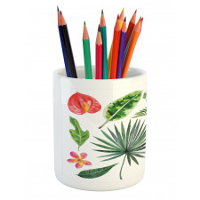 Lush Jungle Rainforest Pencil Pen Holder