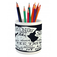 Friends are Like Stars Pencil Pen Holder