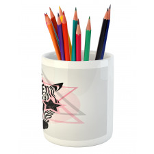 Hipster Star Eyes Pencil Pen Holder