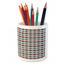 Timeless Motifs Pattern Pencil Pen Holder