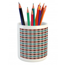 Timeless Motifs Pattern Pencil Pen Holder