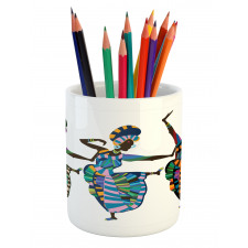 Dance Pencil Pen Holder