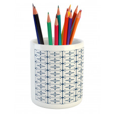 Classical Delft Pattern Pencil Pen Holder