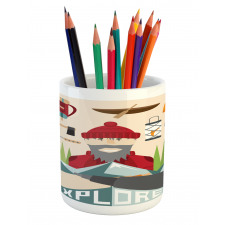 Hiking and Climbing Pencil Pen Holder