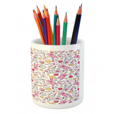 Japanese Kids Cartoon Pencil Pen Holder