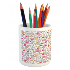 Japanese Kids Cartoon Pencil Pen Holder