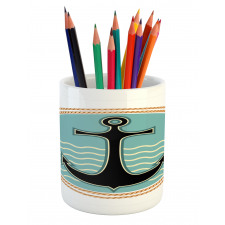 Nautical Design Pencil Pen Holder