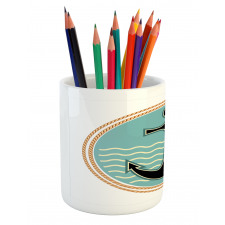 Nautical Design Pencil Pen Holder