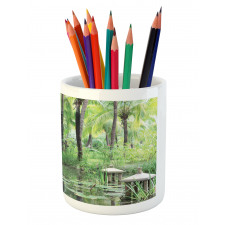 Park in South China Pencil Pen Holder