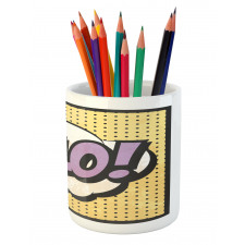 Grunge Comic Book Design Pencil Pen Holder