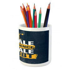 Athlete Weighlift Pencil Pen Holder