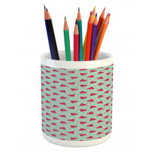 Pop Art Watermelon Slices Pencil Pen Holder