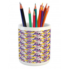 Groovy Exotic Fantasy Pencil Pen Holder