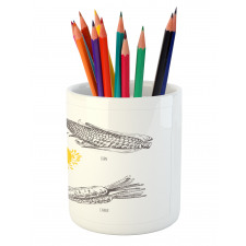 Organic Farm Pencil Pen Holder