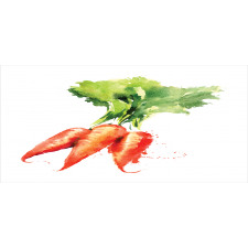 Watercolor Carrot Pencil Pen Holder