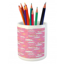 3 Color Rainbow Pencil Pen Holder