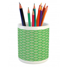 Daisies Ladybugs Pencil Pen Holder