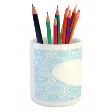 Concentric Circles Pencil Pen Holder