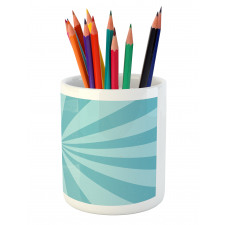 Dichromatic Radial Pencil Pen Holder