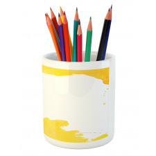 Watercolor Stain Pencil Pen Holder