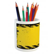 Hazard Caution Pencil Pen Holder