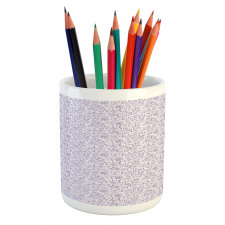 Abstract Curly Foliage Pencil Pen Holder