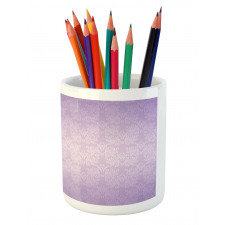 Baroque Swirl Motifs Pencil Pen Holder