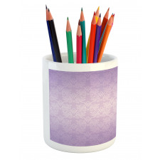 Baroque Swirl Motifs Pencil Pen Holder