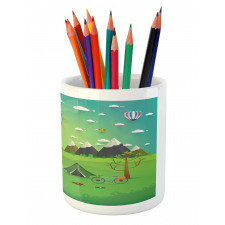 Outdoors Caravan Pencil Pen Holder