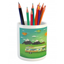 Outdoors Caravan Pencil Pen Holder