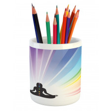 Soft Radial Energy Field Pencil Pen Holder