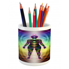 Geometric Diagram Energy Pencil Pen Holder