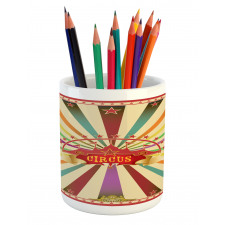 Invitation Vintage Tent Pencil Pen Holder