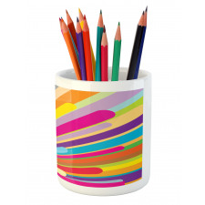 Burst of Lines Pencil Pen Holder