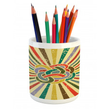 Sixties Design Pencil Pen Holder