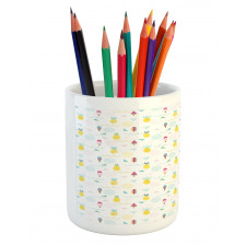 Ice Cream Pineapple Pencil Pen Holder