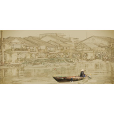 Vietnam Scenery Pencil Pen Holder