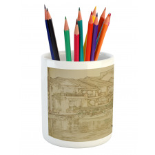 Vietnam Scenery Pencil Pen Holder