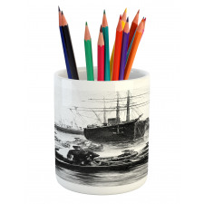 Vintage San Diego Pencil Pen Holder