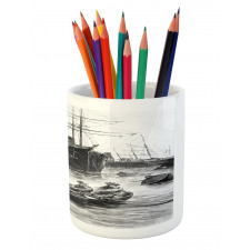 Vintage San Diego Pencil Pen Holder