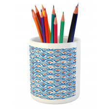 Watercolor Fish Skin Pencil Pen Holder