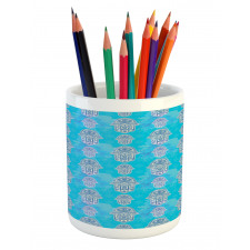 Moroccan Hand and Eye Pencil Pen Holder