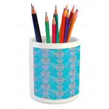 Moroccan Hand and Eye Pencil Pen Holder