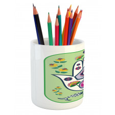 Middle East 6 Point Star Pencil Pen Holder