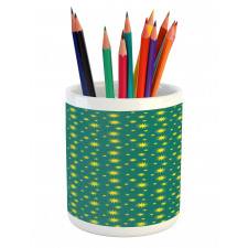 Summer Sun Pencil Pen Holder