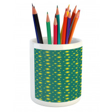 Summer Sun Pencil Pen Holder