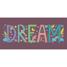 Doodle Art Dream Word Pencil Pen Holder