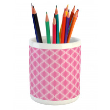 Pastel Ogee Line Pencil Pen Holder