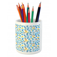 Childish Weather Pencil Pen Holder