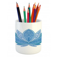 Oriental Lotus Petals Pencil Pen Holder